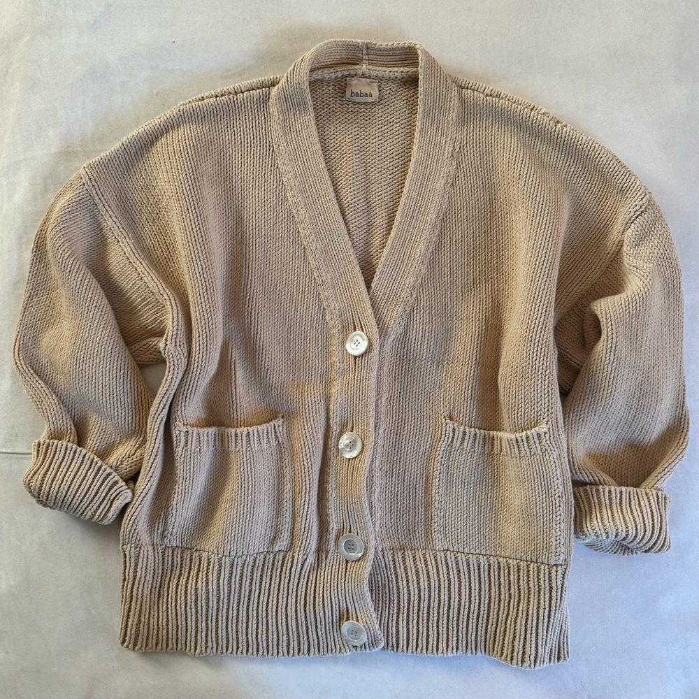 Babaa Tan no16 Cardigan
